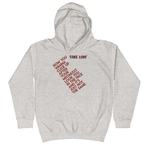 Fake love Kids Hoodie - Picture 1 of 4