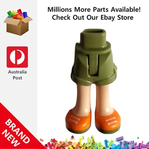 Genuine LEGO™ Olive Green Mini Doll Hips and Shorts 1826 6412364 New - Picture 1 of 2