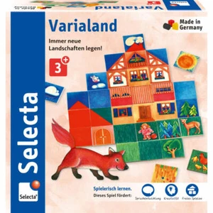 Selecta Varialand Überarbeitung Legespiel Kinderspiel Holz Spielzeug Kinder - Bild 1 von 1