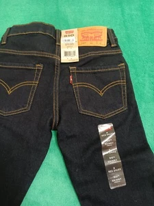 Levi's Big Boy's 510 Skinny Fit Jean size 8 (24x22) Stretch - Picture 1 of 6