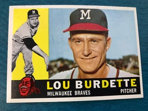 Tarjeta de béisbol 1960 Topps Lew Burdette #70 (nm) - Imagen 1 de 2