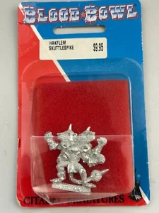 Warhammer Clásico Hakflem Skuttlespike Skaven Blood Bowl Star Player Metal Fuera de Stock - Imagen 1 de 3
