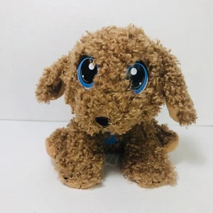 RESCUE TAILS GOLDEN DOODLE Dog Plush Stuffed Animal w/collar 5 in Little Tikes - Picture 1 of 11