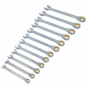 Llave combinada de trinquete de engranaje métrico de 12 piezas 12 lados 8 mm ... - Imagen 1 de 3