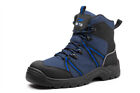 Men's Fashion Lightweight Work Steel Toe Cap Safety Trainers Boots Hiking Shoes