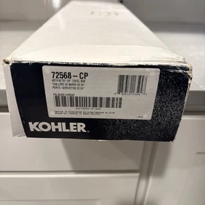 Kohler K-72568-CP Artifacts® 24" Bathroom Lavatory Towel Bar, Polished Chrome - Picture 1 of 6