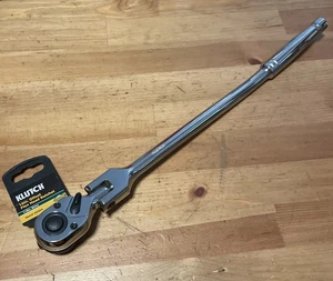 Klutch 16” Offset Flex Head Ratchet 1/2” Drive Quick Release 52304 - Picture 1 of 9