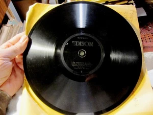 Quiet EDISON 1920 CLAUDIA MUZIO 82224 Andrea CHENIER MAMMA MORTA/ Eugene Onegin - Picture 1 of 4