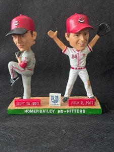 Homer Bailey Dual No-Hitters Bobblehead Cincinnati Reds 2014 MLB GABP - Picture 1 of 3