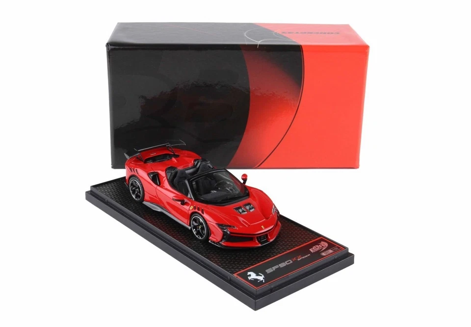 BBR 1:43 BBRC285C - FERRARI SF90 XX Spider Rosso Corsa 322+Noir - Photo 1/1