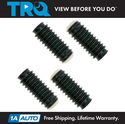 Shock Strut Bellows Dust Boot Bump Stop Front Rear Left Right Set Kit 4pc New - Image 1 of 4