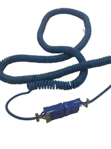 OMEGA Thermocouple Extension Cable (Blue) Mini Plug to Mini Plug 3’ (36”) - Picture 1 of 3