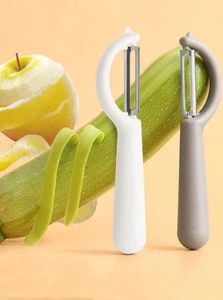 3pcs Stainless Steel Fruit Peeler Vegetable Cutter Kitchen Potato Peeler Set NEW - Picture 1 of 6