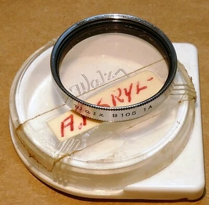 27mm Walz #105 1A Skylight Filter for Contaflex Tenax - Picture 1 of 9