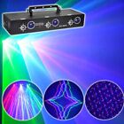 4 in 1 RGB Fullcolor laser light beams scan stage light Xmas party Dj light show