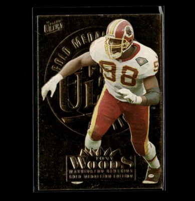 1995 Fleer Ultra - Tony Woods #345 Gold Medallion - Image 1 of 2