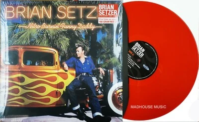 BRIAN SETZER LP Nitro Burnin' Funny Daddy 180 gram RED VINYL +Inner SEALED SAME - Image 1 of 4