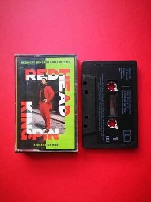 Redhead Kingpin And The FBI - A Shade Of Red - CASSETTE ALBUM- Hip Hop RnB/Swing - Image 1 of 2
