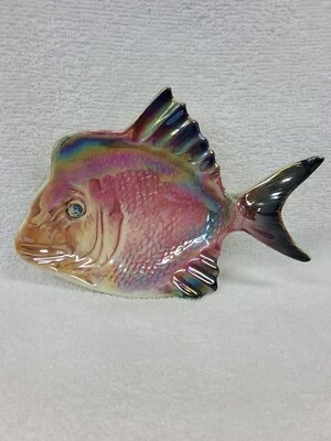 Vintage Australian Wembley Ware  - Lustre Snapper Ashtray - image 1 of 4