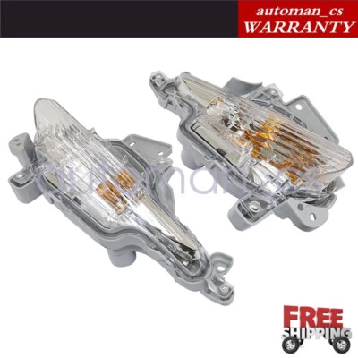 2Pcs FOR Mazda 3 / 3 Sport 2017-2018 Front Left & Right Side Turn Signal Light - Image 1 of 4
