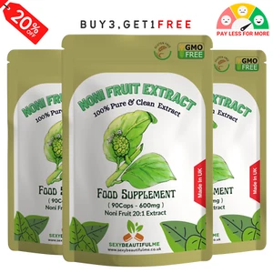 Cápsulas de fruta Noni 12000 mg-100% natural y fuerte, cápsula vegana - Imagen 1 de 5