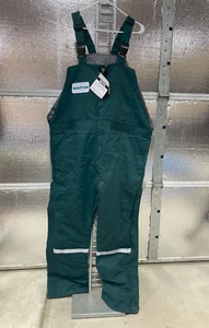 Crude FR Latzhose - Herren 2XL - Grün - Neu mit Etikett - Westex UltraSoft - Öl Gas Industrie - Bild 1 von 12