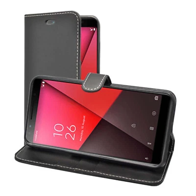 For Vodafone Smart N9 Case Wallet Flip PU Leather In Various Colours Phone Cover - Image 1 of 4