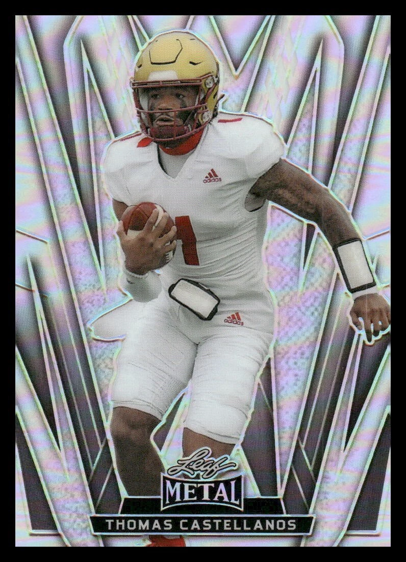 2024 Leaf Metal Prismatic Silver Thomas Castellanos Rc #100