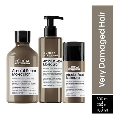 Absolut Repair Molecular Series Expert - L'Oreal Professionnel Trio Set - Image 1 of 4