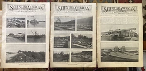 Antique magazines Scientific American Supplement 1910 nature engineering science - Picture 1 of 8