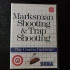 Marksman Shooting & Trap Shooting-Sega Master System (Sms)-Tested, Works-Cib