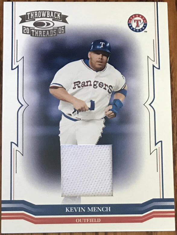 2005 Donruss Throwback Threads Material Jersey Kevin Mench #83 #’d 201/250 - Image 1 of 2