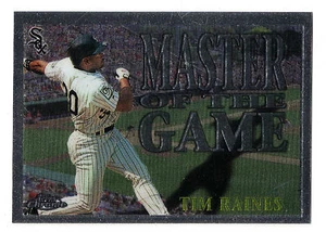 1996 Topps Chrome Masters of the Game #07 Tim Raines Chicago White Sox #7 - Picture 1 of 1