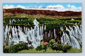 Thousand Springs Hagerman Valley Idaho Postcard Unposted - Picture 1 of 2