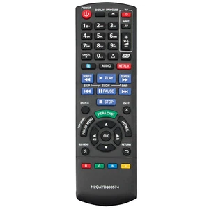 Replace Remote for Panasonic Blu-Ray DMP-BDT215 DMP-BDT210 DMP-BDT110 DMP-BDT310 - Picture 1 of 6
