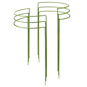 Garden Stakes Pack of 6, Green Plant Supports For Indoor Pots Outdoor Tomatoes - Picture 1 of 5