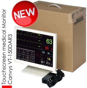 15 " 38cm Touchscreen Medicine Display Canvys VT-150DAR3 Siemens 10093893 Ovp - Picture 1 of 4