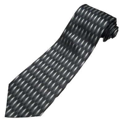 Joseph and Feiss Necktie Mens Gray 58 x 3.75 inches International Silk Tie - Image 1 of 4
