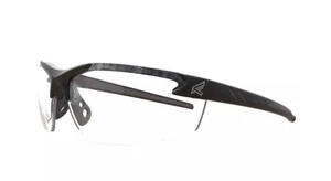 Edge Zorge G2 Safety Glasses Black Frame with Clear Vapor Shield Anti-Fog Lenses - Picture 1 of 4