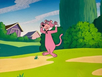SNAGGLEPUSS animación cel Hanna-Barbera dibujos animados arte de producción vintage I8 Foto 1 de 3