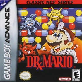DR MARIO NES CLASSICS - NINTENDO GAME BOY ADVANCE GBA GAME ONLY