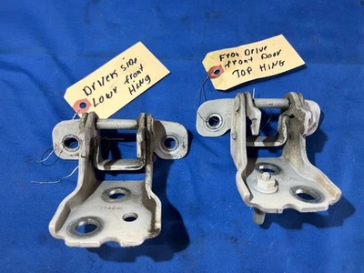 Lincoln MKX 2008 Ford Edge conductores bisagras de puerta delantera superior e inferior, blanco Foto 1 de 2