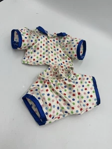 Webkinz clothing Polka Dot PJ Bottoms & Top fits most dogs/cats Exc. Condition - Picture 1 of 8