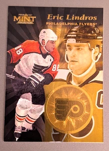 Eric Lindros 1996-97 Pinnacle Mint Collection Gold Philadelphia Flyers #3 of 30 - Picture 1 of 2