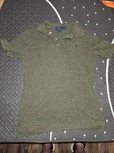 Polo Ralph Lauren Niño Verde Calce Clásico Polo Talla Grande 14-16 - Imagen 1 de 6