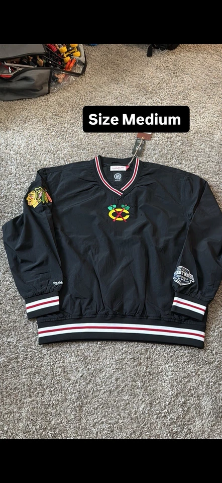 Куртка Chicago Blackhawks Mitchell and Ness размер средний - Изображение 1 из 1