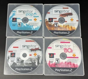 SingStar: Pop, Amped, Rocks! & 80er Bundle (Sony PS2) *NUR DISCS* - Bild 1 von 1