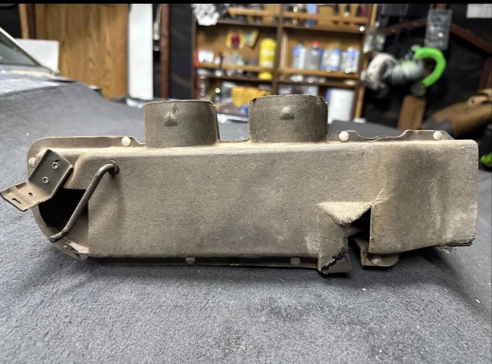 1965 1966 Mustang Heater Plenum Air Duct OEM Ford Fiberboard Y5GA Used - Image 1 of 4