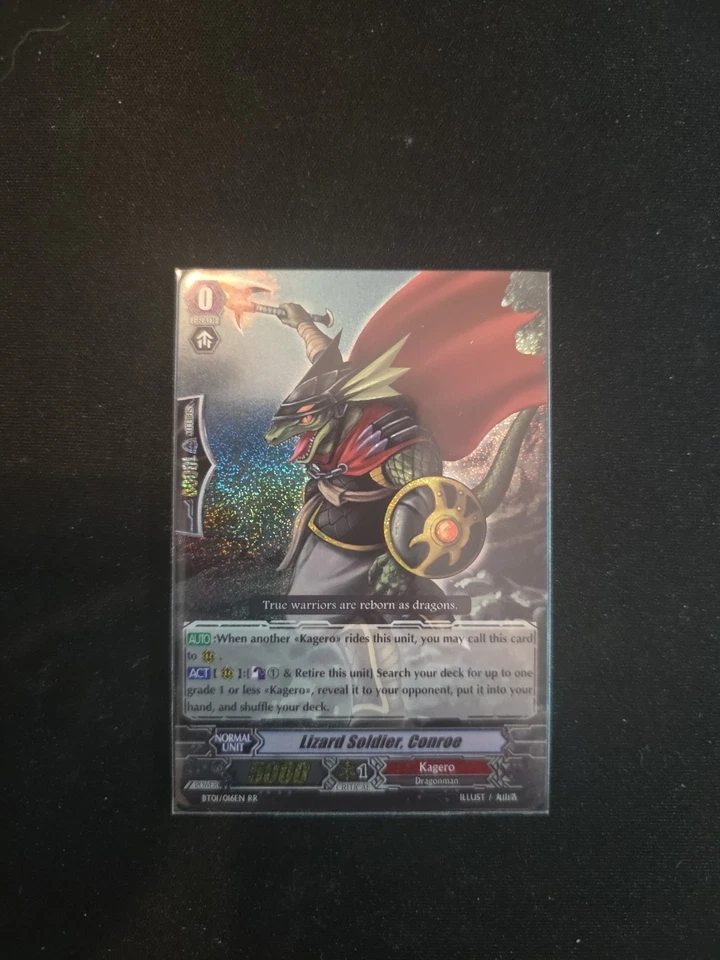 Cardfight!! Vanguard TCG Lizard Soldier, Conroe Booster Set 1: Descent of the... - Image 1 of 1