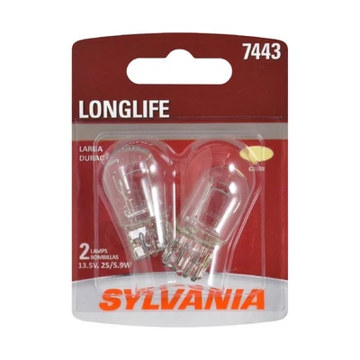 SYLVANIA 7443 Long Life Mini Bulbs – Reliable DRL & Reverse Lights (2 Pack) - Image 1 of 4